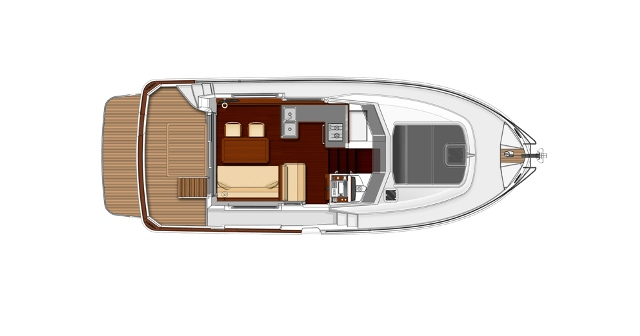 Bénéteau Swift Trawler 34 Fly charter bareboat or skippered in  Zadar