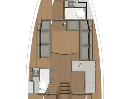 Sailboat hire in Gouvia - Dufour Dufour 390