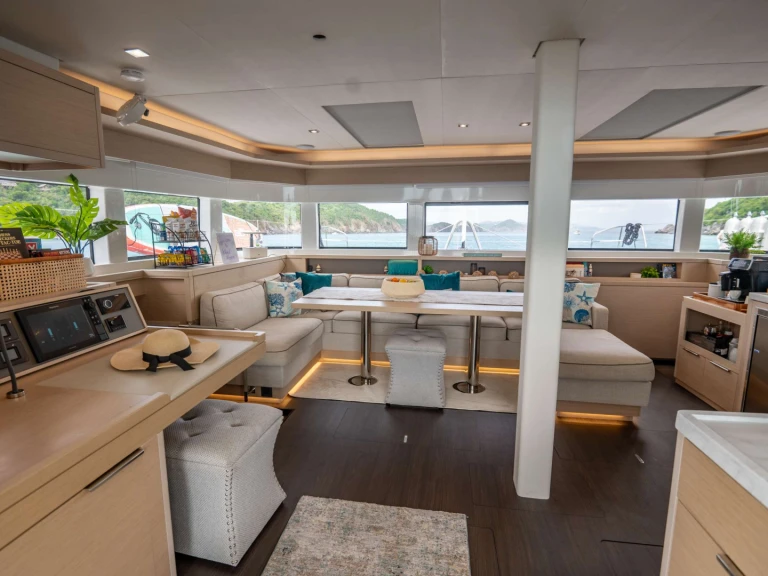 Lagoon ISLAND HOPPIN' 55 charter bareboat or skippered in  Road Town