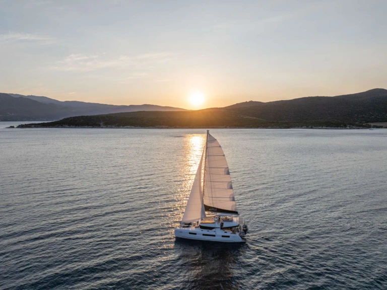 Lagoon ARANEL charter bareboat or skippered in  Athens
