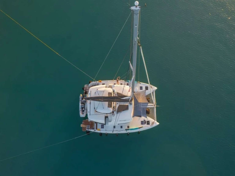 Lagoon AEGEUS charter bareboat or skippered in  Greece