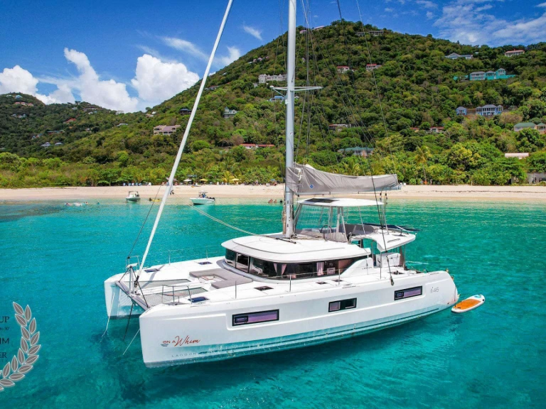 Lagoon ON A WHIM III charter bareboat or skippered in  Road Town