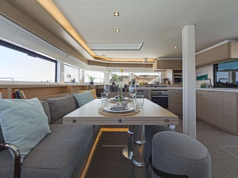 Lagoon VERINA STAR charter bareboat or skippered in  Greece