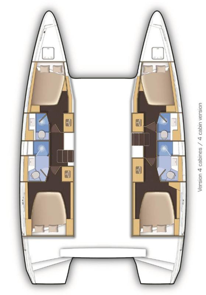 Yacht hire Rogač cheap Lagoon 42