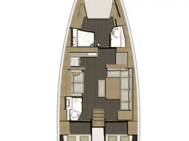 Hire Sailboat Dufour with a boat licence