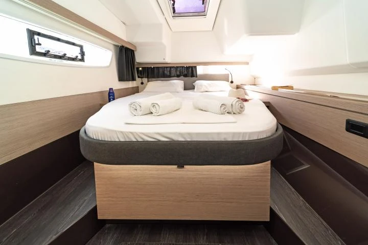 Fountaine Pajot Lucia 40 charter bareboat or skippered in  Villefranche-sur-Mer