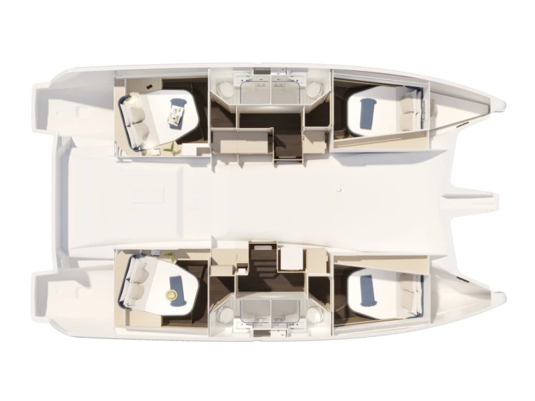 Catamaran hire in Lávrio - Fountaine Pajot FP 44