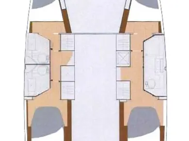 Hire Catamaran Fountaine Pajot with a boat licence