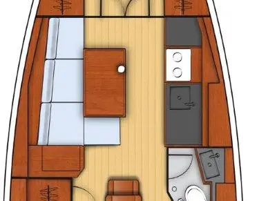 Hire Sailboat Bénéteau with a boat licence