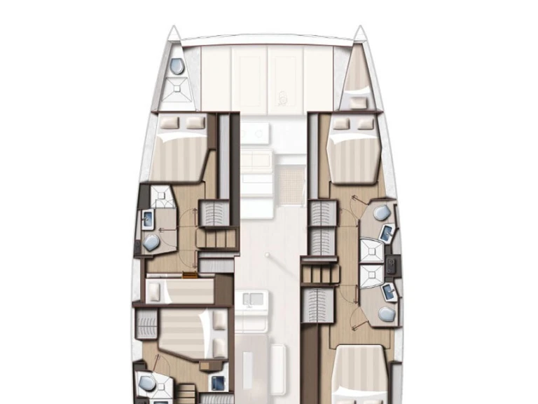 Catamaran hire in Olbia - Bali Bali 4.6