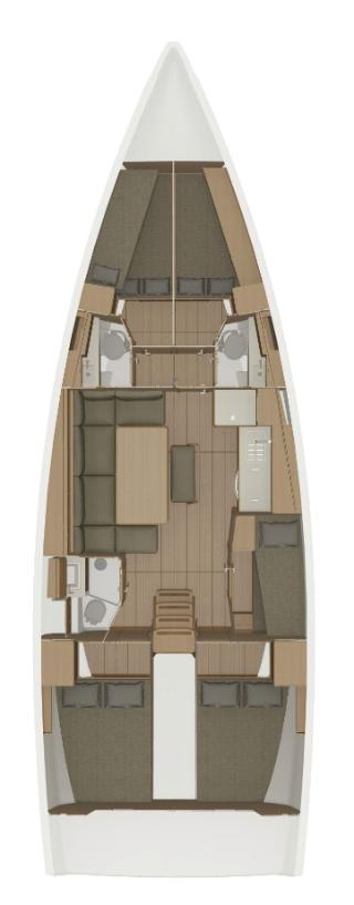 Yacht charter Trogir - Dufour Dufour 460 Grand Large on SamBoat