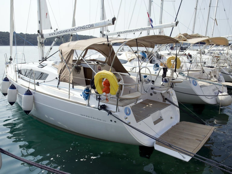Charter a Elan Impression 35 in Punat on Samboat
