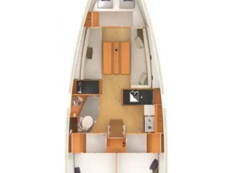 Hire a Jeanneau Sun Odyssey 349 Punat