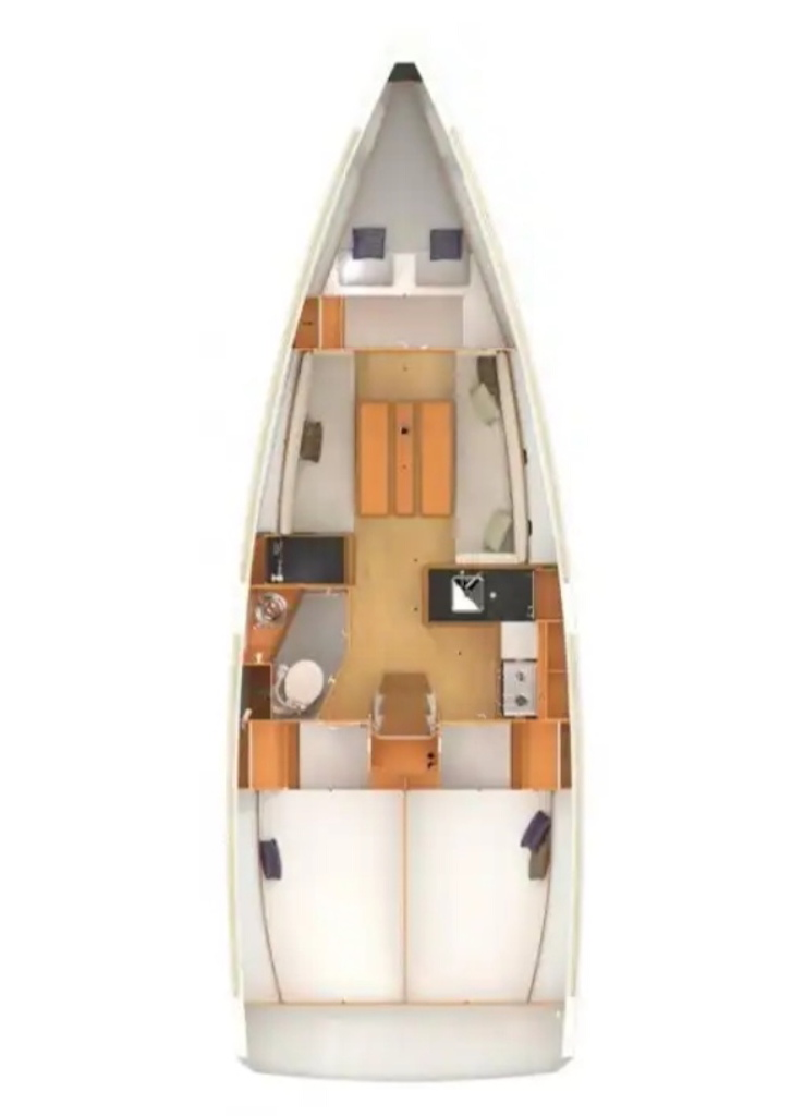 Hire a Jeanneau Sun Odyssey 349 Punat
