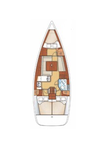 Hire Sailboat Bénéteau with a boat licence