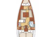Hire Sailboat Bénéteau with a boat licence