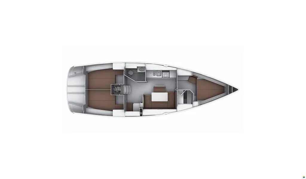 Hire Sailboat Bavaria with a boat licence