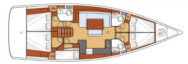 Bénéteau Oceanis 48 charter bareboat or skippered in  Punat