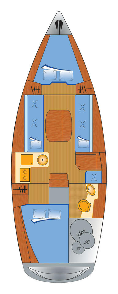 Sailboat hire in Flensburg - Bavaria Cruiser 31