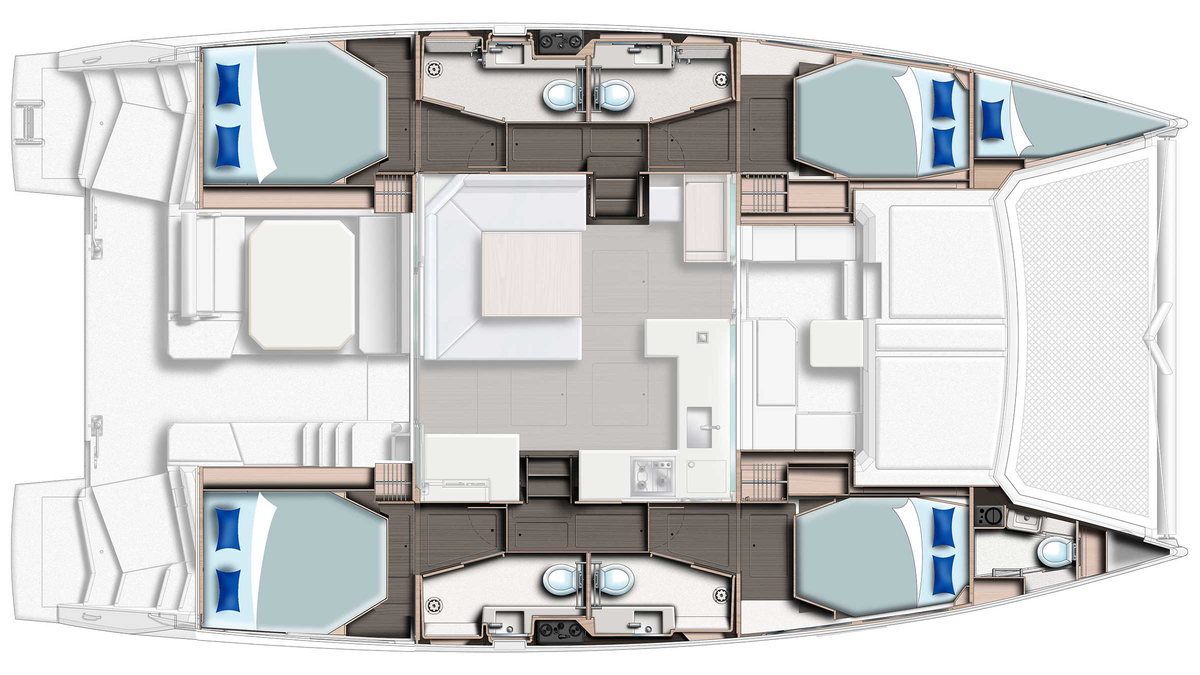 Yacht hire Parish of Saint George cheap Leopard 45