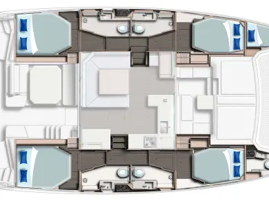 Yacht hire Parish of Saint George cheap Leopard 45