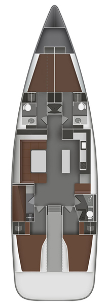 Yacht charter Split - Bavaria Cruiser 55 on SamBoat