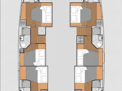 Fountaine Pajot Aura 51 charter bareboat or skippered in  Alimos