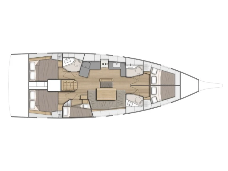 Bénéteau Oceanis 46.1 charter bareboat or skippered in  Olbia
