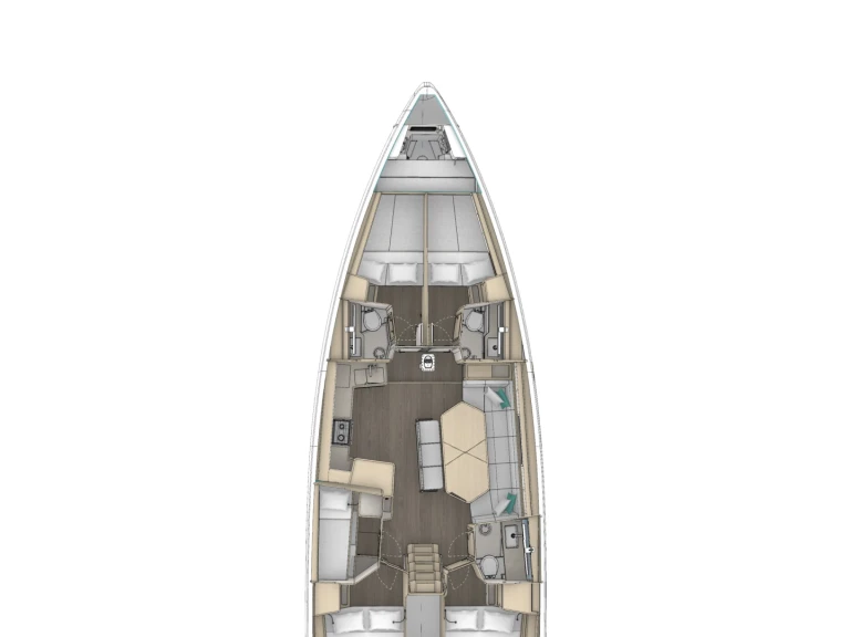 Sailboat hire in Piombino - Dufour Dufour 48