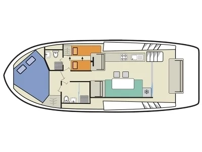 Yacht hire Decize cheap Horizon 2