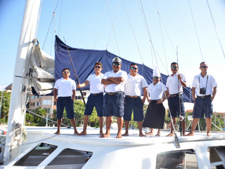 Hire Catamaran with or without skipper Custom Made Riviera Maya