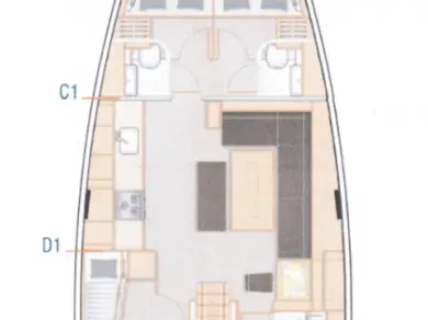 Hanse Hanse 508 charter bareboat or skippered in  Pula