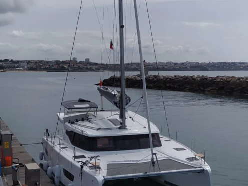 Fountaine Pajot Isla 40 charter bareboat or skippered in  Göcek