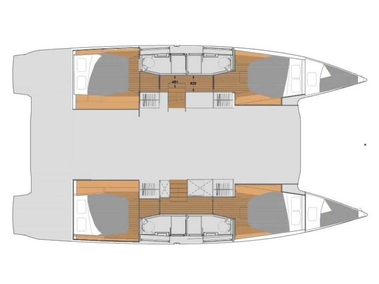 Yacht charter Göcek - Fountaine Pajot Elba 45 on SamBoat