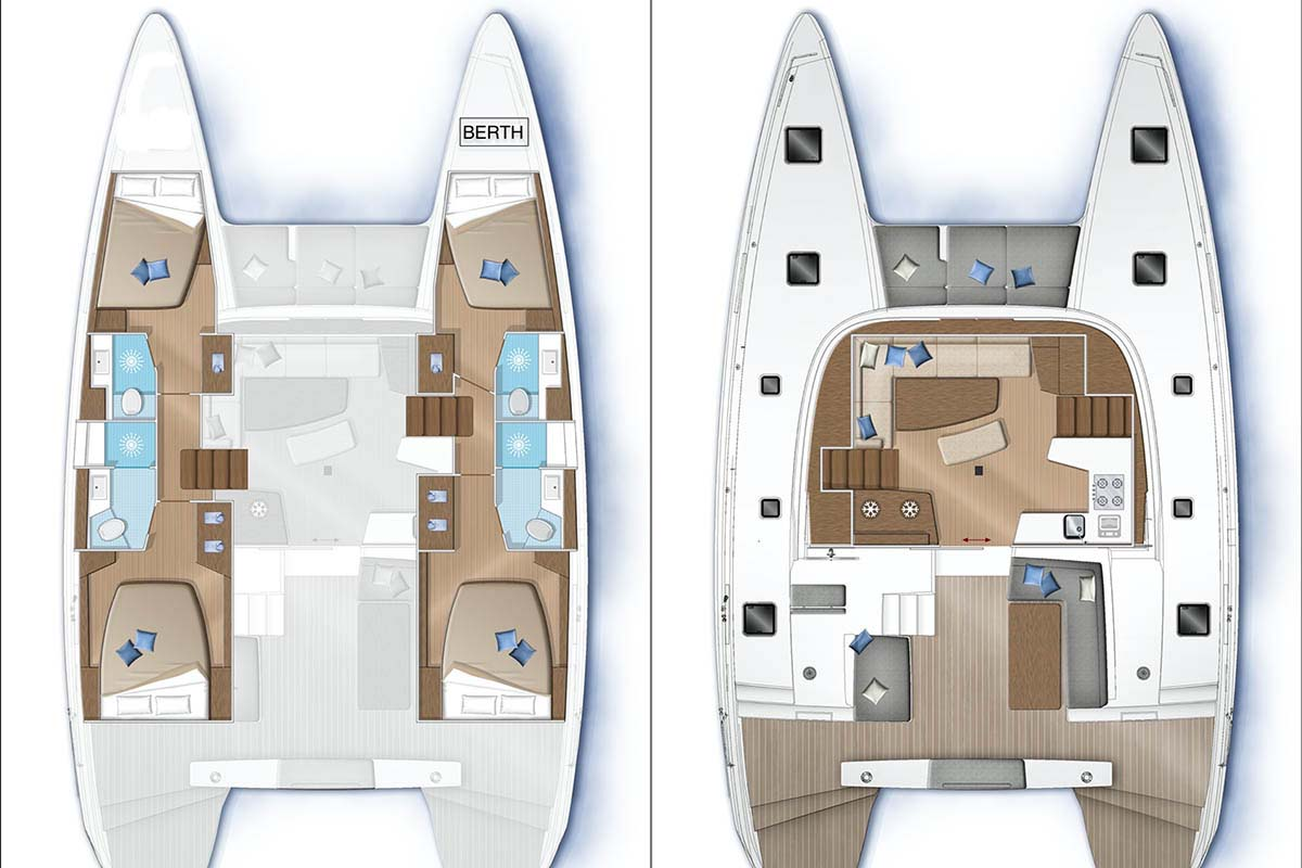Yacht charter Marmaris - Lagoon Lagoon 42 on SamBoat