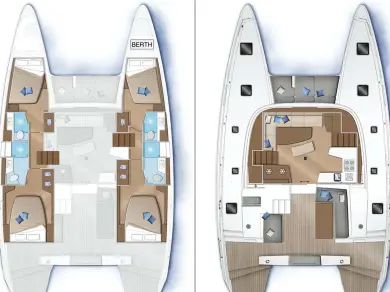 Yacht charter Marmaris - Lagoon Lagoon 42 on SamBoat