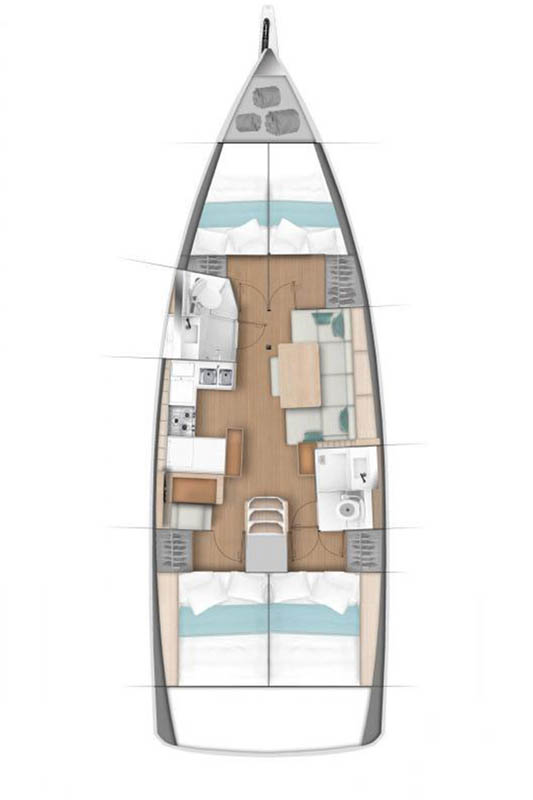 Charter a Jeanneau Sun Odyssey 440 in Seget Donji on Samboat