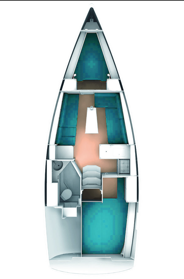 Sailboat hire in Punat - Bavaria Cruiser 33