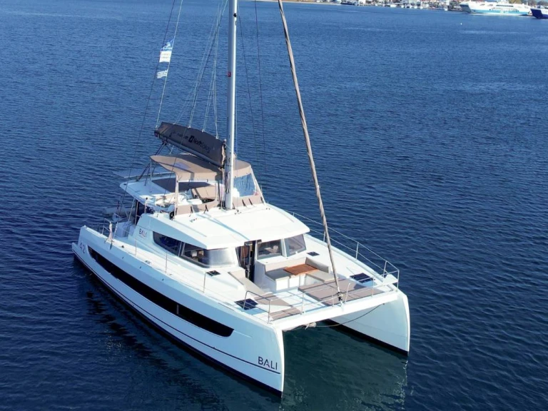 Bali Bali 4.2 charter bareboat or skippered in  Plataniás