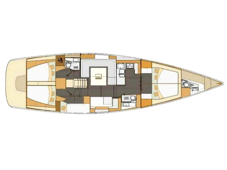Yacht hire Sukošan cheap Impression 50