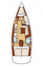Hire Sailboat Bénéteau with a boat licence