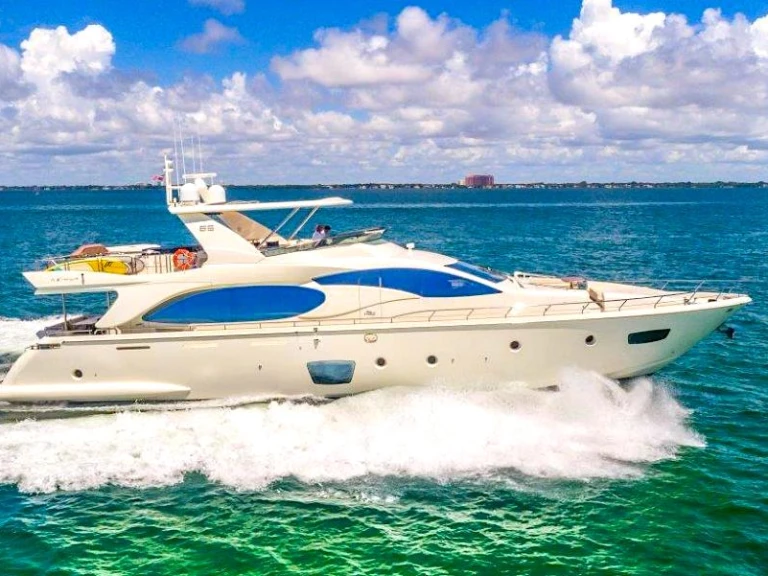 Yacht hire Marina Vallarta cheap Azimut 85