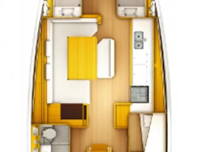 Yacht hire Lefkáda cheap Sun Odyssey 519