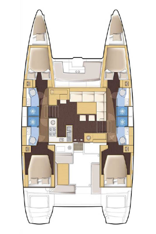 Charter a Lagoon Lagoon 450 F in Road Town on Samboat