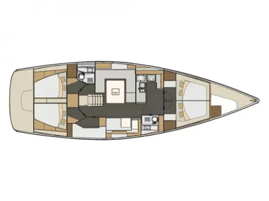 Elan Impression 50 charter bareboat or skippered in  Biograd na Moru
