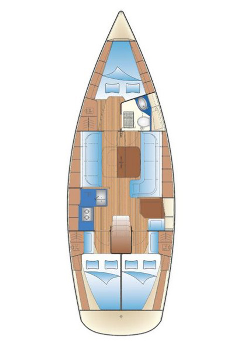 Hire Sailboat Bavaria with a boat licence