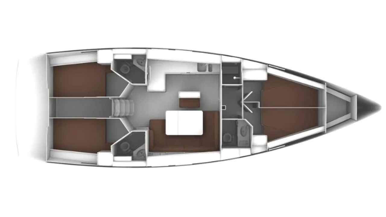 Yacht hire Sukošan cheap Cruiser 46