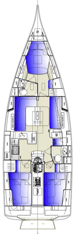 Hire Sailboat Hallberg-Rassy with a boat licence
