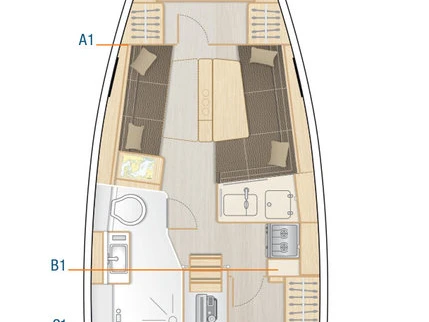 Charter a Hanse Hanse 348 in Heiligenhafen on Samboat