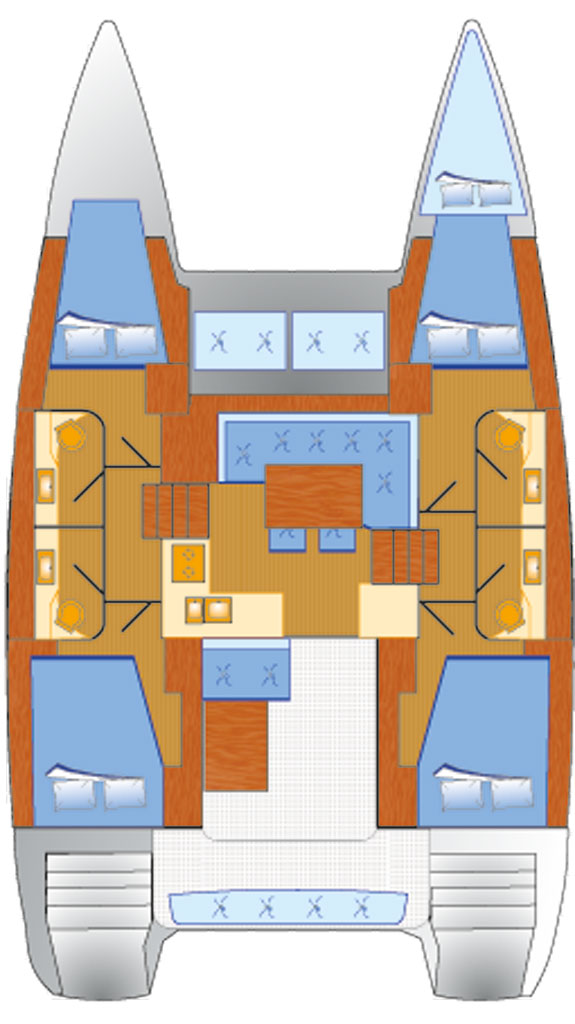 Catamaran hire in Can Pastilla - Lagoon Lagoon 40